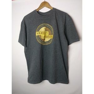 Harey Davidson Motor Cycle Mens SS Size L T-Shirt